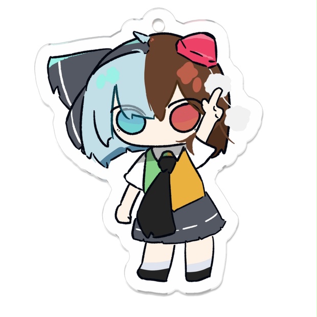 アゲハピ アクリルキーホルダー
